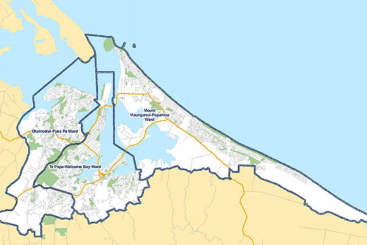 Tauranga City Council Maps Sunlive - Tauranga City Wards Challenge - The Bay's News First
