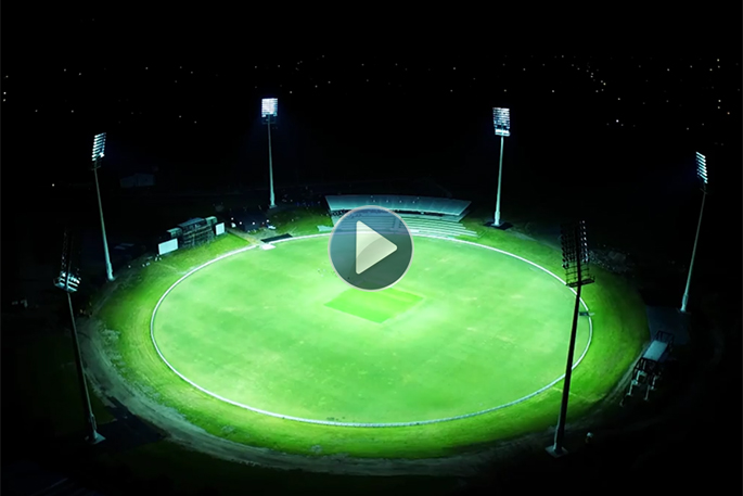 Let there be light at the Bay Oval