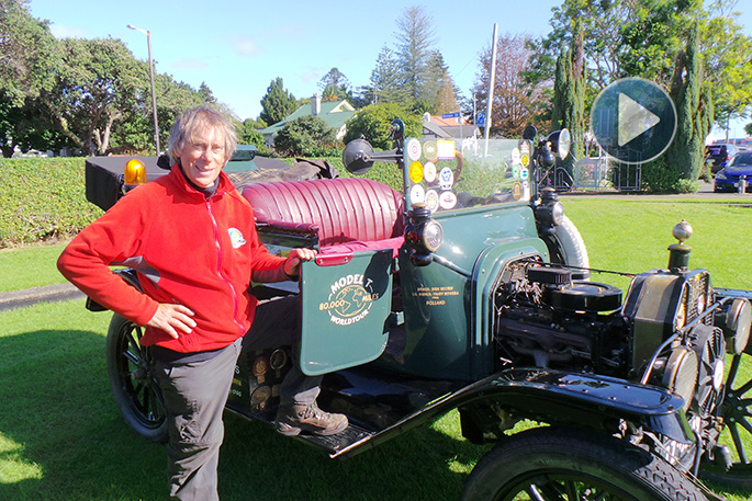 SunLive  103yearold Model T visits Tauranga  The Bay's News First