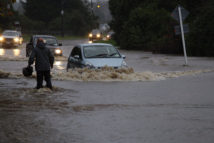 SunLive - Ngongotaha flooding in photos - The Bay's News First