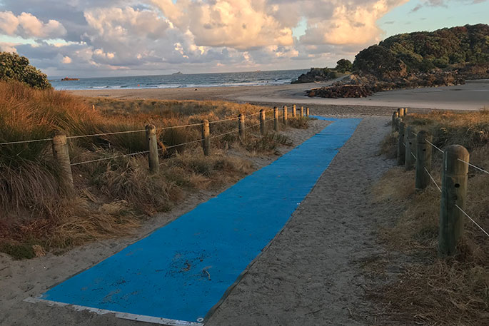 Sunlive Beach Access Mat Is Back For Summer The Bay S News First