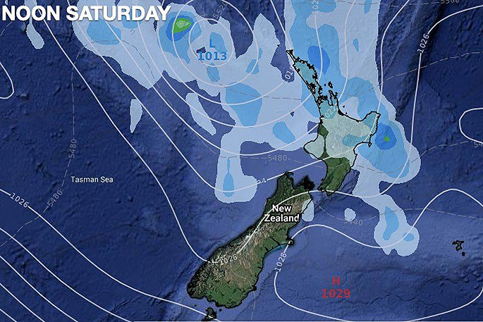 Queen's Birthday Weekend looks wet in northern NZ - The Bay's News First - SunLive