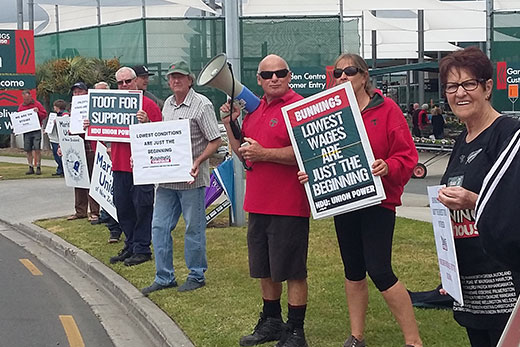 SunLive - Mount Bunnings Staff Strike Again - The Bay's News First